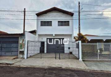 Casa com 2 dormitórios, 340 m² - venda por r$ 560.000,00 ou aluguel por r$ 3.100,00/mês - vila rezende - piracicaba/sp