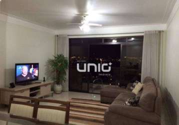 Apartamento com 3 dormitórios à venda, 138 m² por r$ 700.000,00 - castelinho - piracicaba/sp