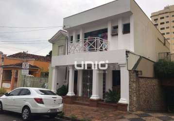 Casa com 3 dormitórios à venda, 215 m² por r$ 1.099.000,00 - centro - piracicaba/sp