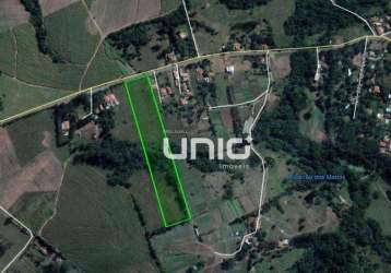 Área à venda, 25580 m² por r$ 3.325.400,00 - gleba califórnia - piracicaba/sp