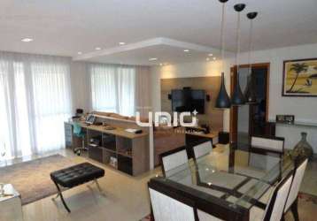 Apartamento com 3 dormitórios à venda, 140 m² por r$ 900.000,00 - nova américa - piracicaba/sp