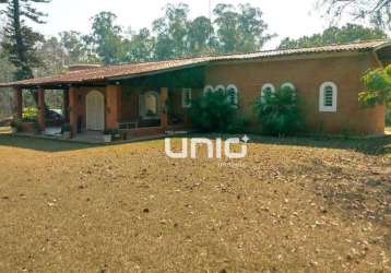 Chácara com 3 dormitórios à venda, 3171 m² por r$ 1.500.000,00 - campestre - piracicaba/sp