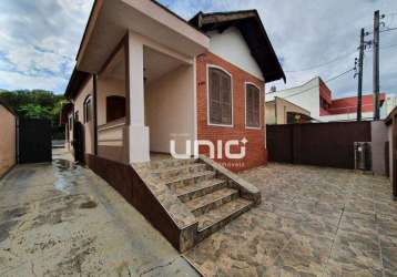 Casa com 3 dormitórios à venda, 150 m² por r$ 800.000,00 - vila rezende - piracicaba/sp