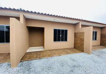 Casa em condomínio para venda - grajaú, pontal do paraná - 75m², 3 dormitórios.