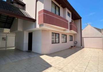 Sobrado com 3 quartos  à venda, 131.88 m2 por r$650000.00  - uberaba - curitiba/pr