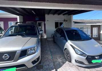 Casa para venda em araucária, capela velha, 3 dormitórios, 1 suíte, 2 banheiros, 2 vagas