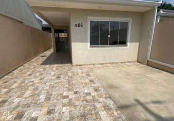 Casa para venda em araucária, capela velha, 2 dormitórios, 1 banheiro, 2 vagas