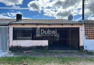 Casa para venda em guaratuba, mirim, 3 dormitórios, 1 suíte, 1 banheiro, 1 vaga