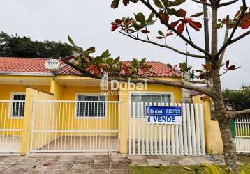 Casa para venda em guaratuba, nereidas, 2 dormitórios, 1 banheiro, 1 vaga