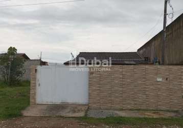 Casa para venda em guaratuba, piçarras, 2 dormitórios, 2 banheiros, 2 vagas