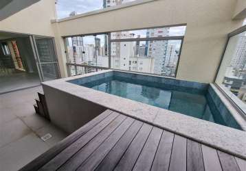 Costa amalfitana - cobertura duplex com piscina privativa em balneário camboriú