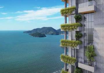 Blue forest - apartamento com vista mar em pereque - porto belo