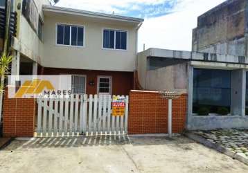 Sobrado para alugar no bairro balneário ipê - pontal do paraná/pr