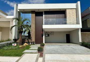 Sobrado à venda, 350 m² por r$ 3.500.000,00 - condomínio residencial duas marias - indaiatuba/sp