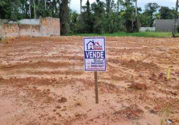 Terreno baln. paese pronto para construir frente para a clinica ici