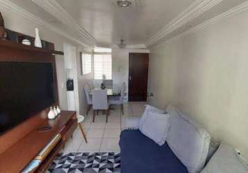 Apartamento com 2 dormitórios à venda, 52 m² por r$ 185.000,00 - conjunto habitacional presidente castelo branco - carapicuíba/sp