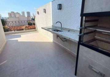 Sobrado novo em condomínio fechado 2 suites,95 m² por r$ 870.000 - 300mt parque aclimação