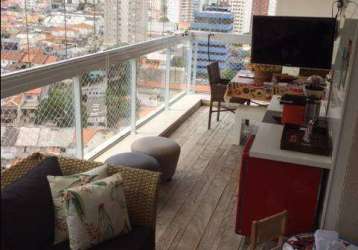 Apartamento com 4 sendo 1 suíte-varanda gourmet