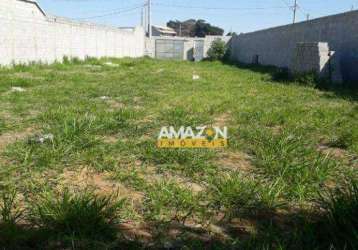 Terreno à venda, 650 m² por r$ 275.000,00 - piracangaguá - taubaté/sp