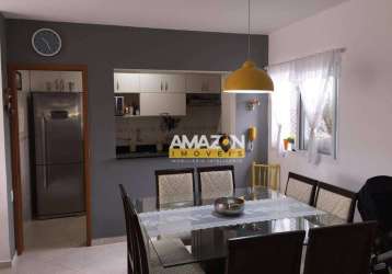 Apartamento com 2 dormitórios à venda, 75 m² por r$ 250.000,00 - residencial portal da mantiqueira - taubaté/sp