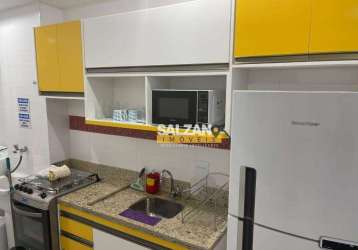 Apartamento com 2 dormitórios à venda, 64 m² por r$ 742.000,00 - praia das toninhas - ubatuba/sp