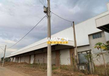 Galpão para alugar, 6500 m² por r$ 100.000,00/mês - cidade jardim - pindamonhangaba/sp