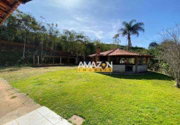 Fazenda com 4 dormitórios à venda, 261360 m² por r$ 1.500.000,00 - registro - taubaté/sp