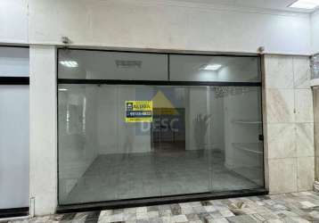 Sala comercial para locação anual no calçadão da avenida central