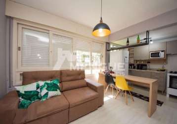 Apartamento com 1 quarto à venda na rua coronel corte real, 945, petrópolis, porto alegre por r$ 260.000