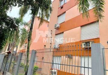 Apartamento com 1 quarto à venda na rua ângelo crivellaro, 600, jardim do salso, porto alegre por r$ 160.000