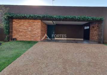 Casa em condomínio fechado com 3 quartos à venda no condomínio reserva santa luisa, ribeirão preto  por r$ 2.500.000