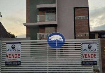 Apartamento com 2 dormitórios à venda, 55 m² por r$ 320.000,00 - fazenda velha - araucária/pr