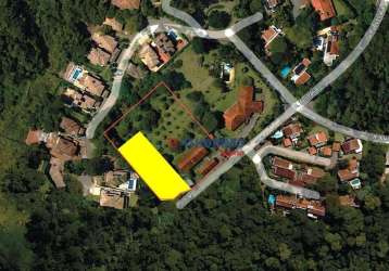 Terreno à venda, 1042 m² por r$ 750.000,00 - chácara dos lagos - carapicuíba/sp