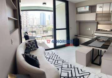 Apartamento para alugar, 61 m² por r$ 5.718,00/mês - mirandópolis - são paulo/sp