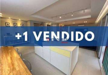 Apartamento com 3 dormitórios à venda, 184 m² por r$ 2.100.000,00 - jardim das vertentes - são paulo/sp