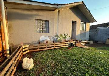 Casa com excelente sobra de terreno à venda, vila pioneiro, toledo - pr