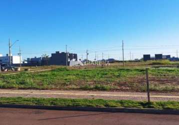 Terreno de esquina com ótima localização à venda, tocantins, toledo - pr