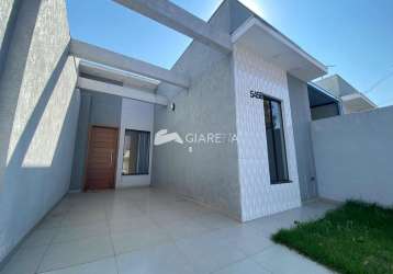 Casa com piscina para venda no jardim coopagro, toledo-pr