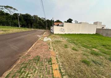 Terreno para venda no loteamento soberano, jardim são francisco, toledo-pr