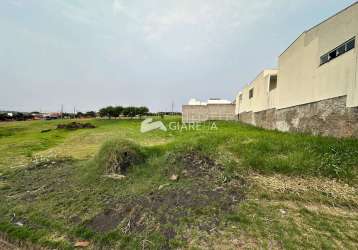 Terreno para venda no loteamento soberano, jardim são francisco, toledo-pr