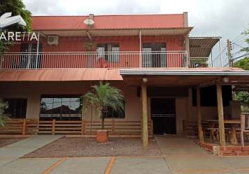 Sala comercial de esquina situada no térreo à venda, vila becker, toledo - pr