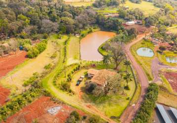 Chácara para lazer a venda, um paraíso com 33.400.00 m , zona rural, toledo - pr