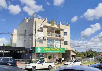 Apartamento duplex para locação próximo a havan, centro, toledo - pr