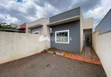 Casa com 2 dormitórios para locação, são francisco, toledo - pr