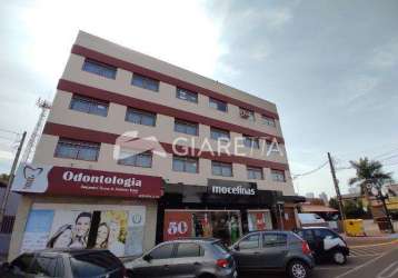 Apartamento com 3 dormitórios para locação, centro, toledo - pr