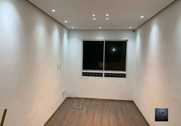 Apartamento de 43m², 02 quartos, 01 banheiro, venda no condomínio praça ii – canhema -diadema- são paulo