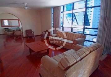 Apartamento para aluguel, 4 quartos, 4 suítes, 2 vagas, aparecida - santos/sp