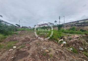 Terreno para aluguel, vila mathias - santos/sp