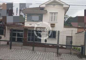 Casa isolada para alugar com edícula, no marapé, santos-sp