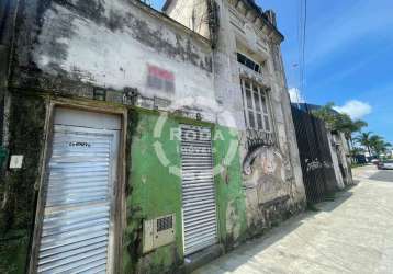 Terreno à venda, na vila mathias, em santos/sp.